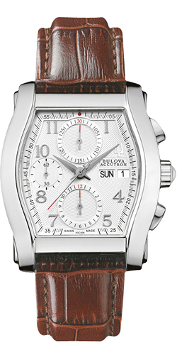 AAA 1:1 Replica Accutron Mens Watches Silver Dial Automatic 37.5 x 47.5MM 63C006 Watch