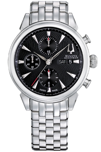 AAA 1:1 Replica Accutron Mens Watches Black Dial Quartz 42MM 63C106 Watch