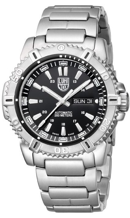AAA 1:1 Replica Luminox-Sea-Series Mens Watches Black Dial Automatic 45MM 6502 Watch