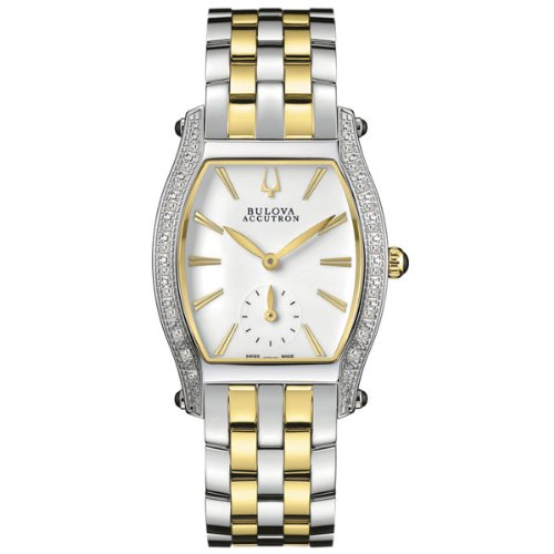 AAA 1:1 Replica Accutron Ladies Watches White Dial Quartz 37MM 65R102 Watch