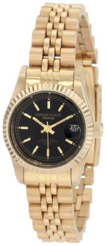 AAA 1:1 Replica Charles-hubert Ladies Watches Black Dial Quartz 26MM 6635-GB Watch