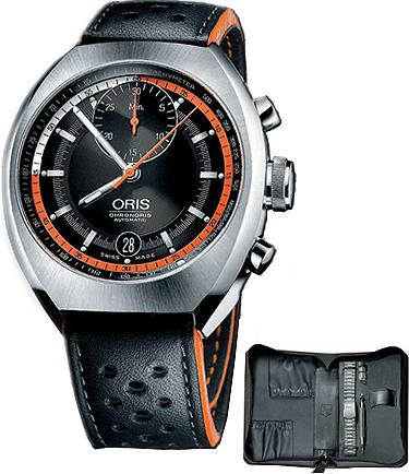 AAA 1:1 Replica Oris-Chronoris Mens Watches Black Dial Automatic 67275644154LSFC Watch