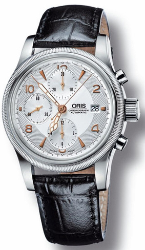 AAA 1:1 Replica Oris-Big-Crown Mens Watches Silver Dial Automatic 67475674061LS Watch