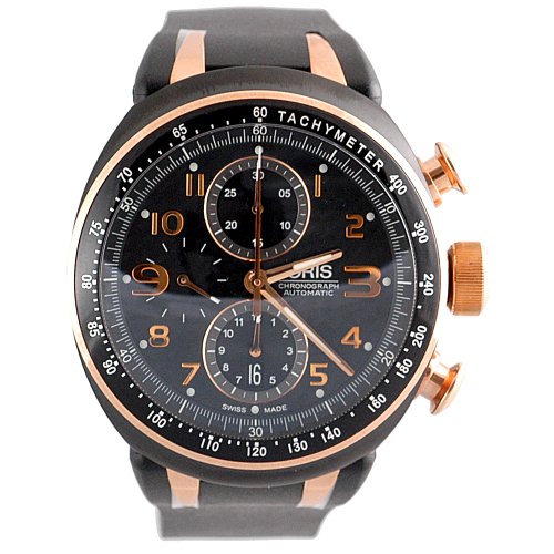 AAA 1:1 Replica Oris-TT3 Mens Watches Black Dial Automatic 67475877764RS Watch