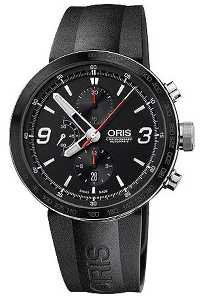 AAA 1:1 Replica Oris-Tt1-Chronograph Mens Watches Black Dial Automatic 45MM 67476594174RS Watch