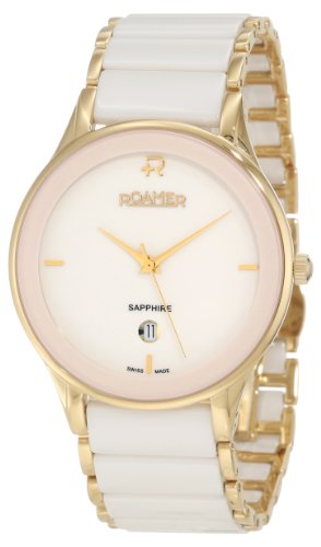 AAA 1:1 Replica Roamer-Of-Switzerland Mens Watches White Dial Quartz 40MM 677972-48-25-60 Watch