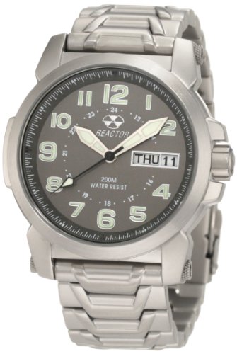 AAA 1:1 Replica Reactor Mens Watches Gray Dial Japanese Quartz 42.25MM 68010 Watch