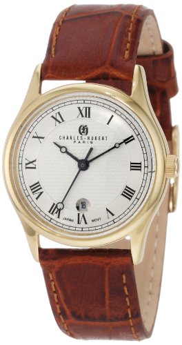 AAA 1:1 Replica Charles-hubert Ladies Watches Silver Dial Quartz 30MM 6814-GW Watch