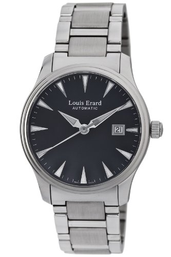 AAA 1:1 Replica Louis-Erard Mens Watches Black Dial Automatic Self-wind 40.5MM 69257AA02.BMA05 Watch