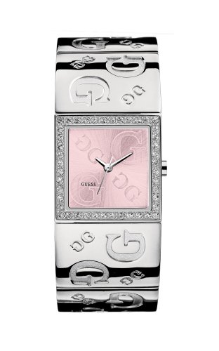 AAA 1:1 Replica Guess Ladies Watches Pink Dial Quartz 26MM 70607L3 Watch