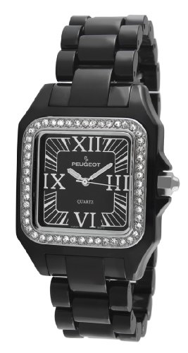 AAA 1:1 Replica Peugeot Ladies Watches Black Dial Quartz 36MM 7062BK Watch