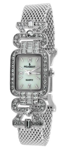 AAA 1:1 Replica Peugeot Ladies Watches White Dial Japanese Quartz 18MM 7070S Watch
