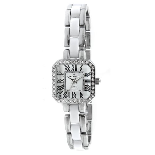 AAA 1:1 Replica Peugeot Ladies Watches White Dial Japanese Quartz 22MM 7072WT Watch