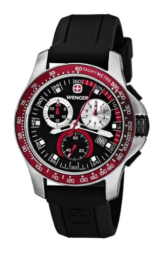 AAA 1:1 Replica Wenger-Battalion Mens Watches Black Dial Quartz 42MM 70789 Watch