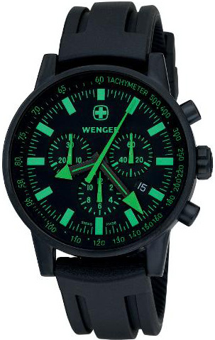 AAA 1:1 Replica Wenger-Commando Mens Watches Black Dial Quartz 70891 Watch