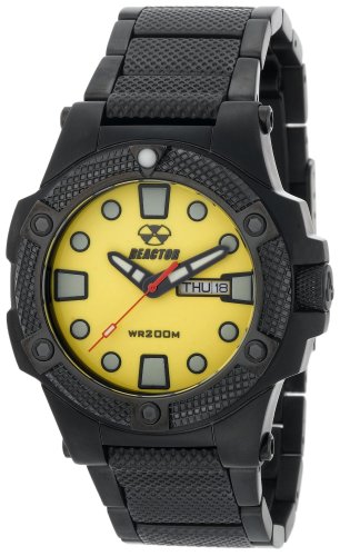 AAA 1:1 Replica Reactor Mens Watches Yellow Dial Japanese Quartz 42MM 72507 Watch