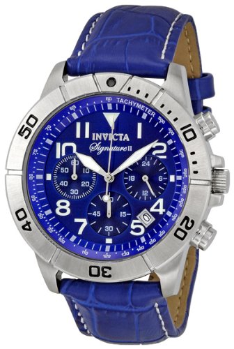 AAA 1:1 Replica Invicta Mens Watches Blue Dial Quartz 43MM 7282 Watch