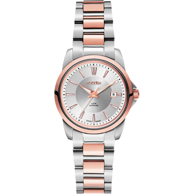 AAA 1:1 Replica Roamer-of-Switzerland-Ares Ladies Watches Silver Dial Quartz 30MM 730844-49-15-70 Watch
