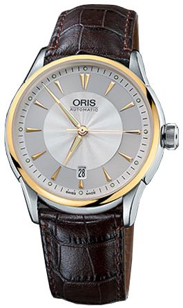 AAA 1:1 Replica Oris-Artelier Mens Watches Silver Dial Automatic 73375914351LS Watch