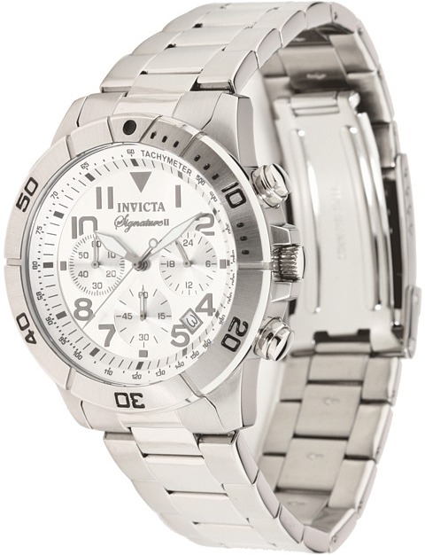 AAA 1:1 Replica Invicta Mens Watches White Dial Quartz 44MM 7350 Watch