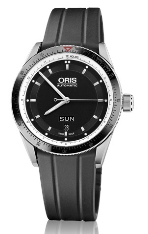 AAA 1:1 Replica Oris Mens Watches Black Dial Automatic 42MM 73576624154RS Watch