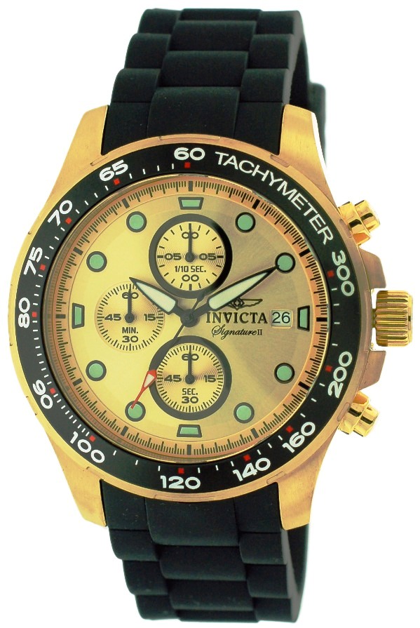 AAA 1:1 Replica Invicta Mens Watches Mustard Dial Quartz 45MM 7373 Watch