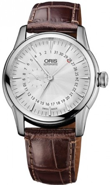 AAA 1:1 Replica Oris-Artelier-Small-Second-Pointer-Date Mens Watches Silver Dial Automatic 42MM 74476654051LSFC Watch