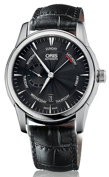 AAA 1:1 Replica Oris-Artelier-Small-Second-Pointer-Day Mens Watches Dial Automatic 44MM 74576664054LSFC Watch
