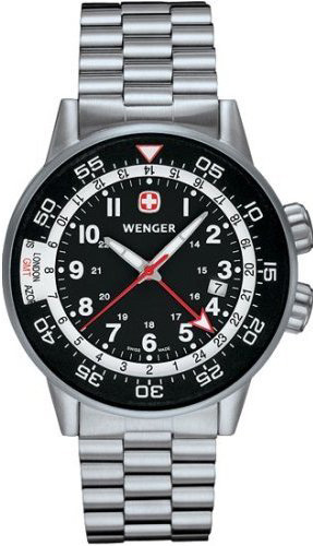 AAA 1:1 Replica Wenger-Commando Mens Watches Black Dial Quartz 42MM 74746 Watch