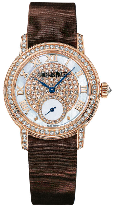 AAA 1:1 Replica Audemars-Piguet-Jules-Audemars Ladies Watches Mother Of Pearl Dial Mechanical 29MM 77229OR.ZZ.A082MR.01 Watch