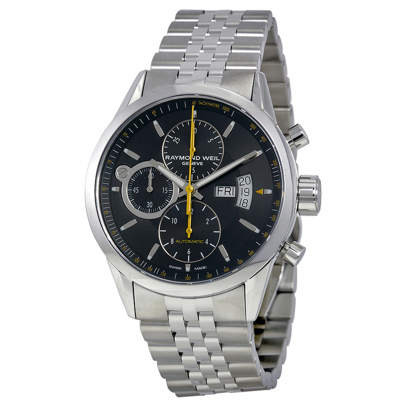 AAA 1:1 Replica Raymond-Weil-Freelancer Mens Watches Black Dial Automatic 42MM 7730-ST-20021 Watch
