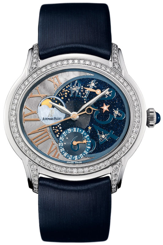 AAA 1:1 Replica Audemars-Piguet-Millenary Ladies Watches Mother Of Pearl Dial Automatic 39.5MM 77315BC.ZZ.D007SU.01 Watch
