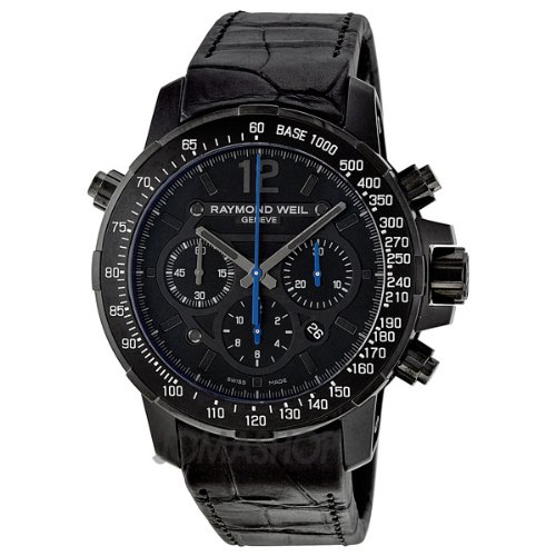 AAA 1:1 Replica Raymond-Weil Mens Watches Black Dial Mechanical Self-wind 7810-BSF-05207 Watch