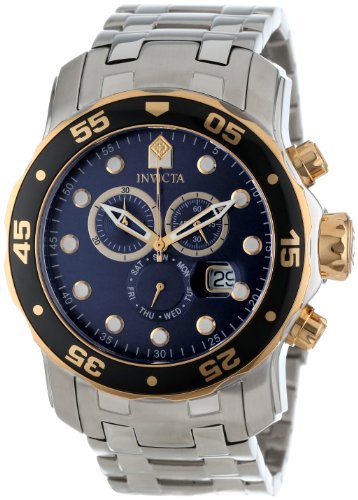AAA 1:1 Replica Invicta Mens Watches Blue Dial Swiss Quartz 49MM 80041 Watch