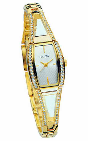 AAA 1:1 Replica Guess Ladies Watches Silver Dial Quartz 18MM 80266L2 Watch