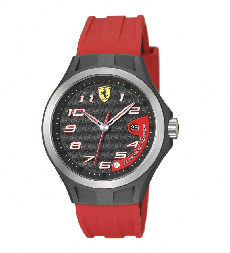 AAA 1:1 Replica Scuderia-Ferrari-Lap-Time Mens Watches Black Dial Quartz 44MM 830014 Watch
