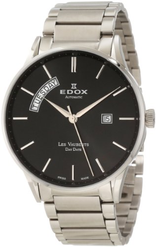 AAA 1:1 Replica Edox Mens Watches Black Dial Automatic 43MM 83011.3N.NIN Watch