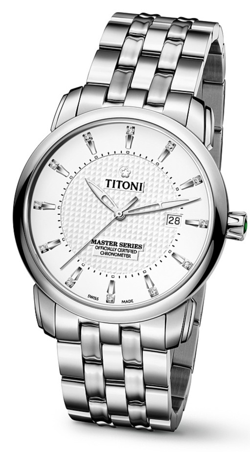 AAA 1:1 Replica Titoni-Master-Series Mens Watches White Dial Automatic 41MM 83788S-391 Watch
