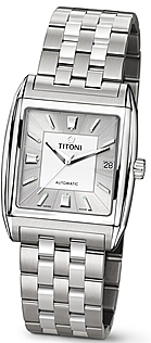 AAA 1:1 Replica Titoni-WallStreet Mens Watches Silver Dial Automatic ETA 2892A2 12MM 83927S-338 Watch