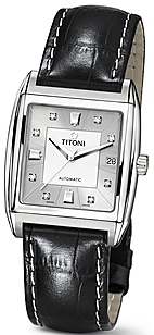 AAA 1:1 Replica Titoni-WallStreet Mens Watches Silver Dial Automatic ETA 2892A2 12MM 83927S-ST-336 Watch