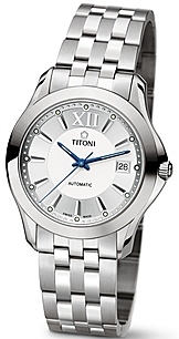 AAA 1:1 Replica Titoni-Impetus-VI Mens Watches Silver Dial Automatic ETA 2892A2 38.5MM 83929S-316 Watch