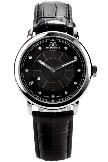 AAA 1:1 Replica 88-Rue-Du-Rhone Ladies Watches Black Dial Quartz 35MM 87WA120020 Watch