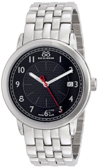 AAA 1:1 Replica 88-Rue-Du-Rhone Mens Watches Black Dial Quartz 39MM 87WA120028 Watch