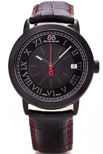 AAA 1:1 Replica 88-Rue-Du-Rhone Mens Watches Black Dial Automatic 39MM 87WA120035 Watch