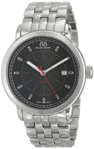AAA 1:1 Replica 88-Rue-Du-Rhone Mens Watches Black Dial Automatic 42MM 87WA120042 Watch