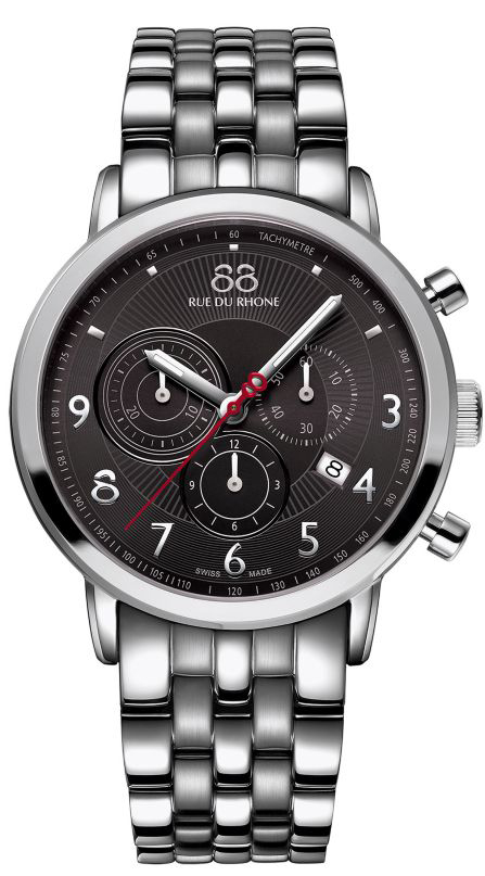 AAA 1:1 Replica 88-Rue-Du-Rhone Mens Watches Gray Dial Quartz 42MM 87WA120055 Watch