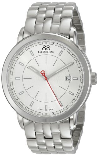 AAA 1:1 Replica 88-Rue-Du-Rhone Mens Watches Silver Dial Quartz 42MM 87WA120064 Watch
