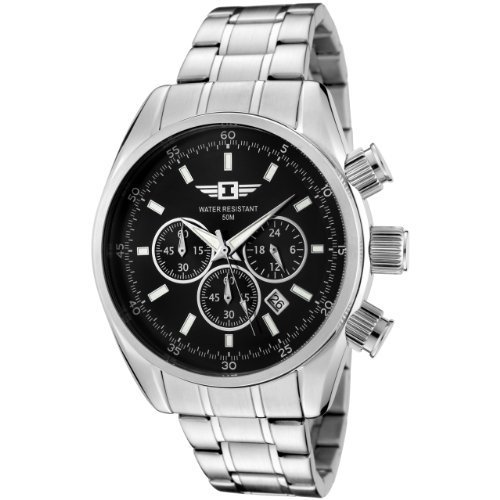 AAA 1:1 Replica Invicta Mens Watches Black Dial Chronograph 45MM 89083-002 Watch