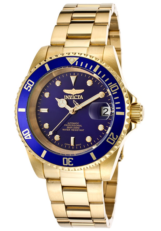AAA 1:1 Replica Invicta-Pro-Diver Mens Watches Blue Dial Automatic 40MM 8930OB Watch