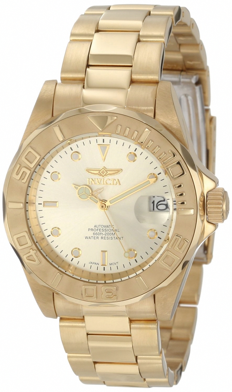 AAA 1:1 Replica Invicta Mens Watches Champagne Dial Automatic 43MM 9010 Watch